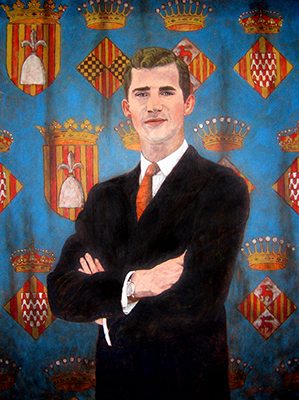 His Majesty Don Felipe de Borbon. King of Spain